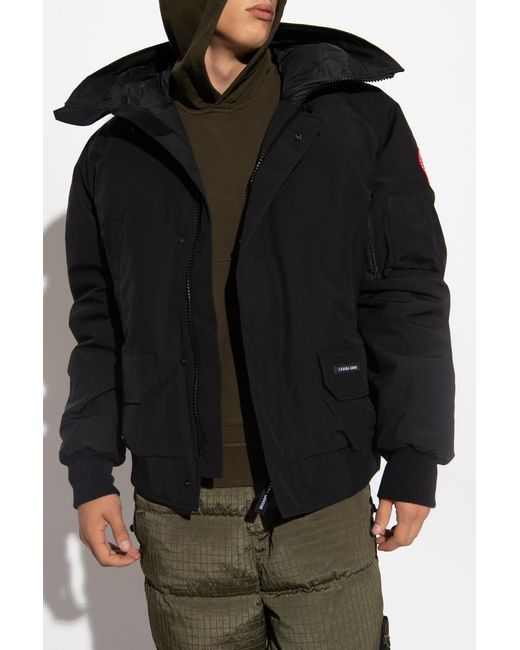 Canada Goose Black 'Chilliwack' Down Jacket for men
