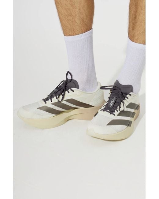 Adidas Originals Natural Sports Shoes 'Adizero Evo Sl' for men