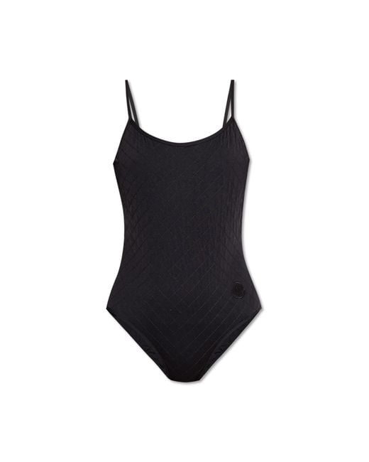Moncler Black One-Piece Swimsuit