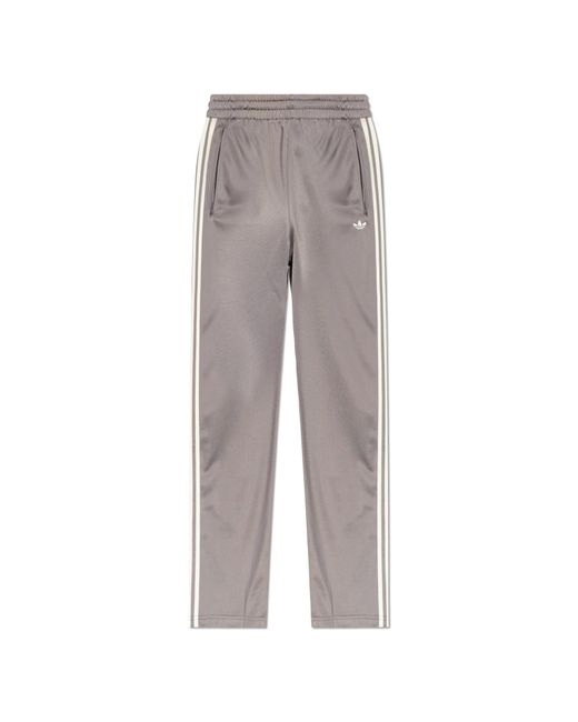 Adidas Originals Gray Sweatpants With Straight Legs for men