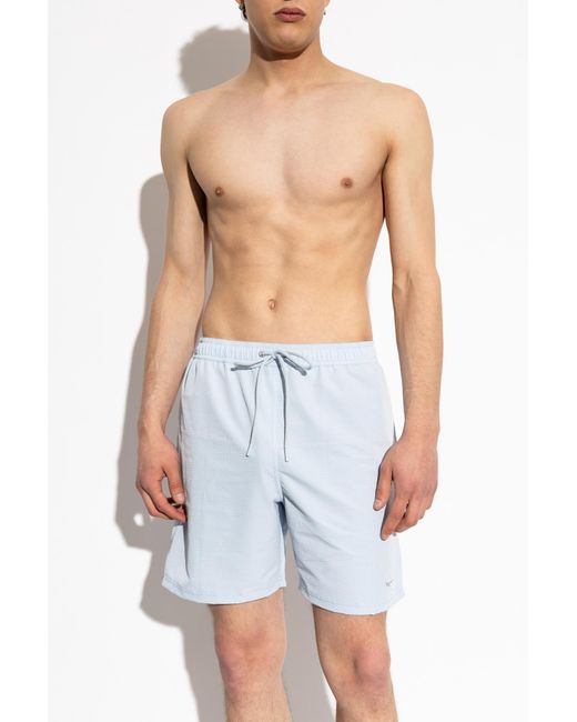 Paul & Shark Blue Swim Shorts for men