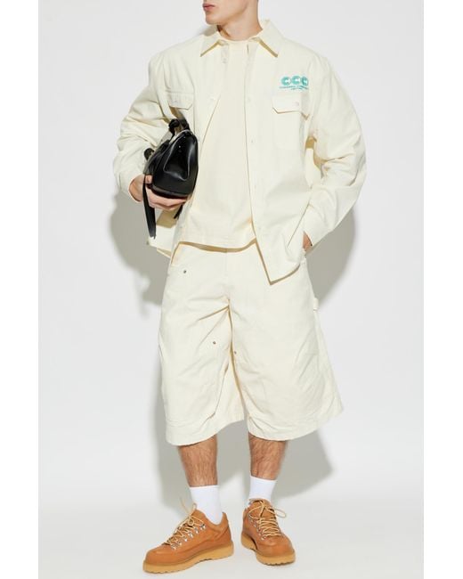 Willy Chavarria White "Corcoran" Shirt for men
