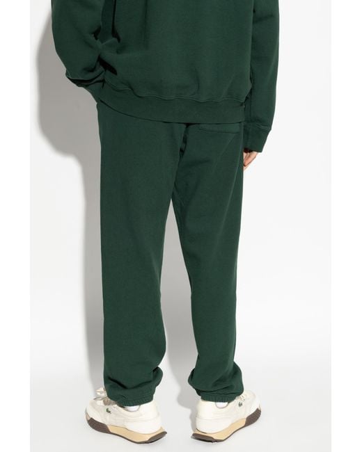 Sporty & Rich Green Sweatpants From The New York Collection