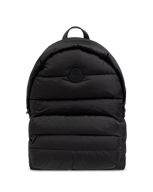 Moncler Black Backpack Pierrick for men