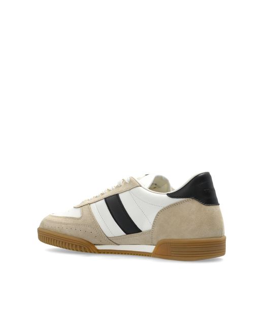 Tom Ford White Sneakers With Logo for men