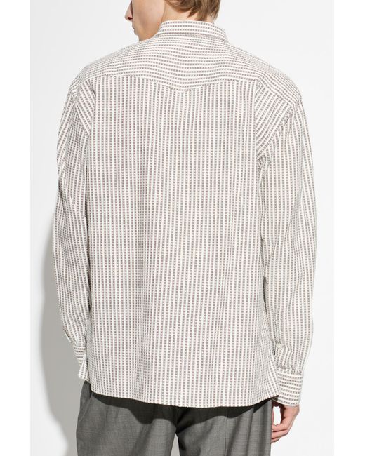 Officine Generale White 'Gad' Shirt for men