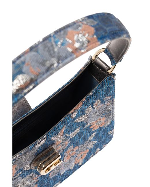 Furla Blue '1927 Small' Shoulder Bag,