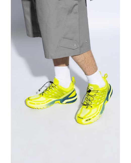 Salomon Yellow 'acs Pro Desert' Sports Shoes, for men