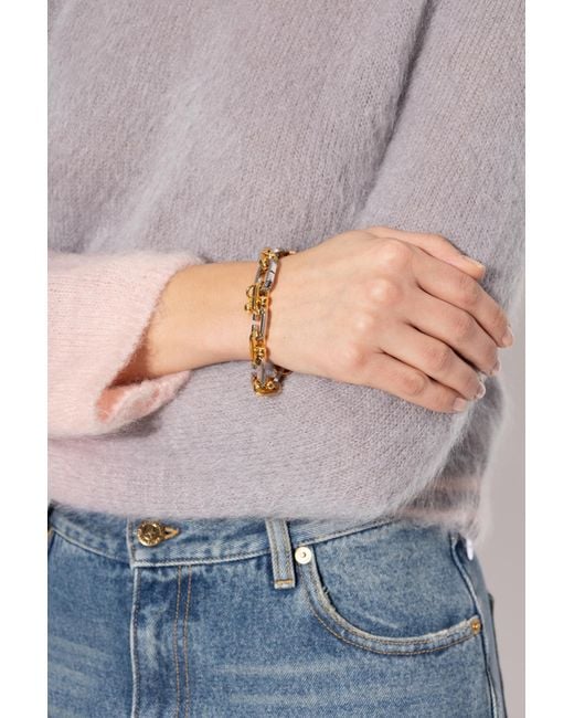 Casablanca Metallic Plated Bracelet