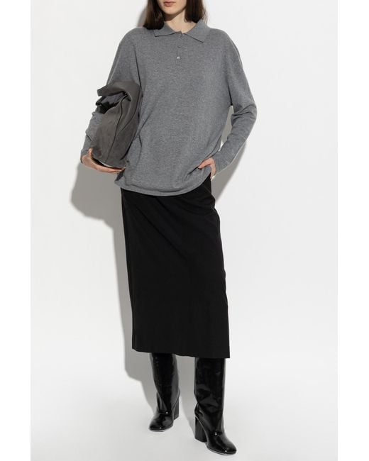 Lisa Yang Gray Polo "Caisa"