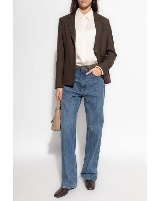 Paul Smith Brown Single-Vent Blazer