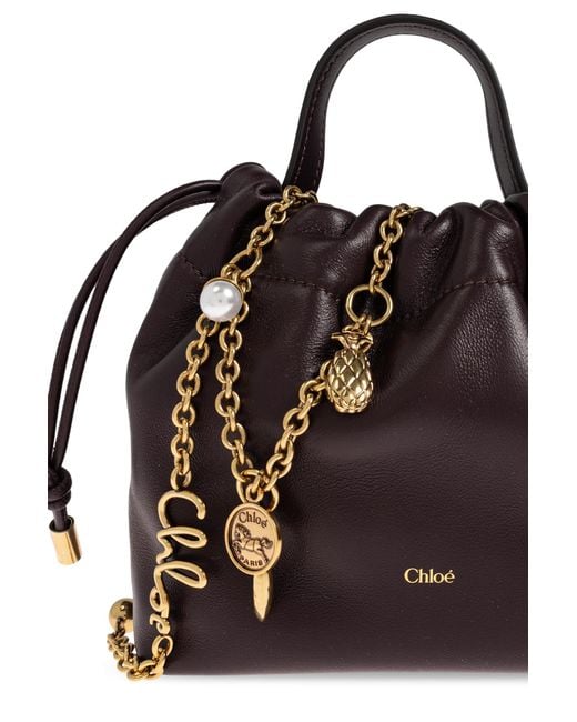 Chloé Black Handbag "Chloe Icons Mini"
