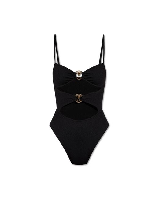 Moschino Black One-Piece Swimsuit