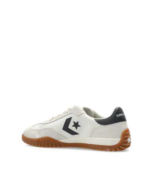 Converse White Sports Shoes "Run Star Trainer Ox" for men