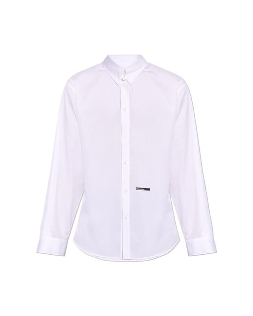 DSquared² White Cotton Shirt for men
