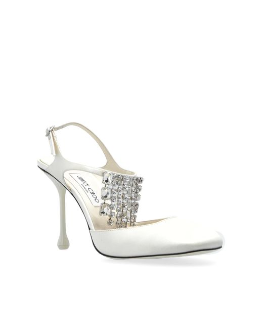 Jimmy Choo White Heeled Shoes Verity