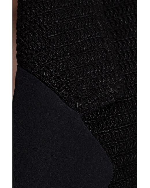 The Mannei Black 'Caen' Blazer With Insert