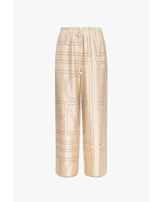 Totême  Natural Silk Pajama Top