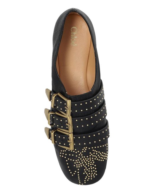 Chloé Black "Susan" Leather Shoes