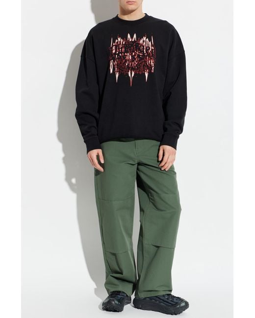 44 Label Group Blue Sweatshirt With Logo for men