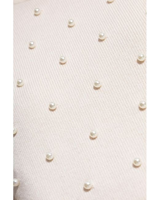 Zimmermann White Sweater "Hypnotic"