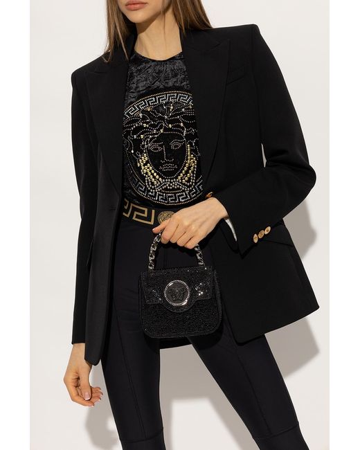 Versace Black Shoulder Bag