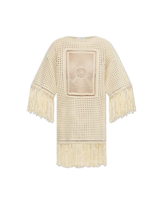 Zimmermann Natural Top With Fringes