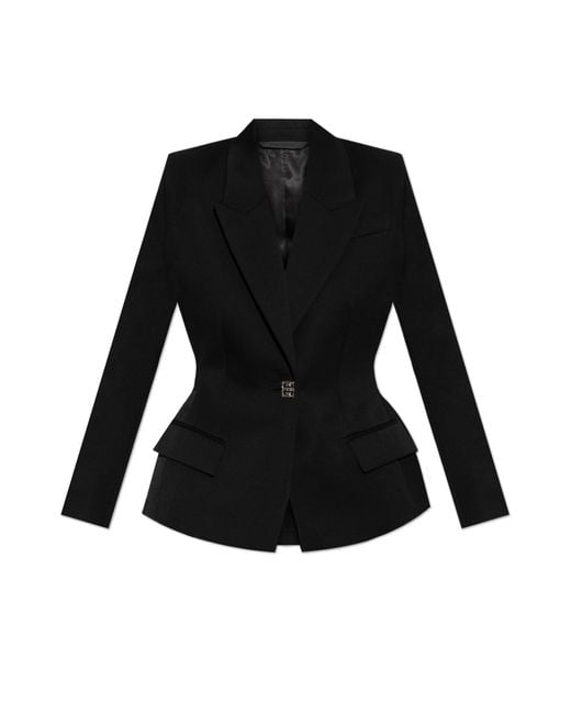 Givenchy Black Wool Blazer