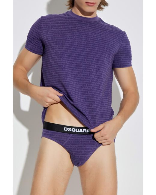 DSquared² Blue Set From The 'Underwear' Collection for men