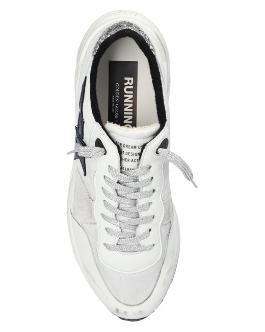 Golden Goose Deluxe Brand White 'running' Sneakers,