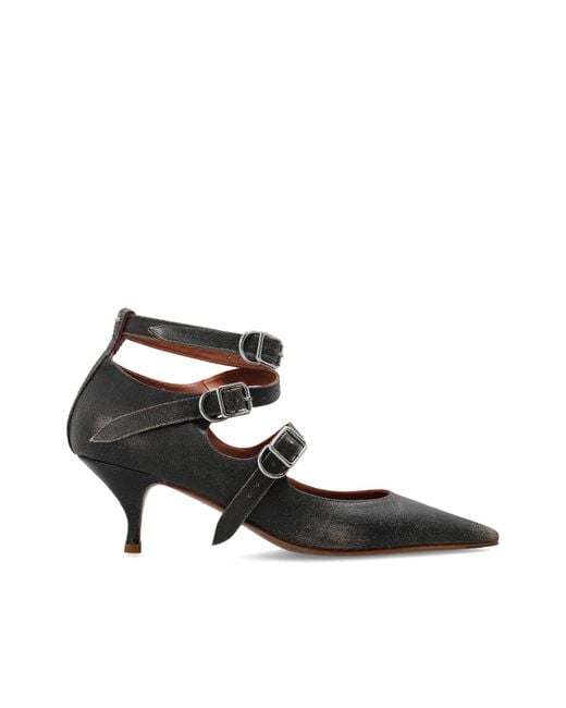 Vivienne Westwood Black Heeled Shoes "Napoli Kitten"