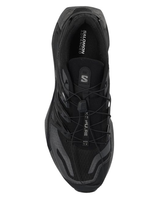 Salomon Black Sport Shoes 'Xt Pu.Re Advanced' for men