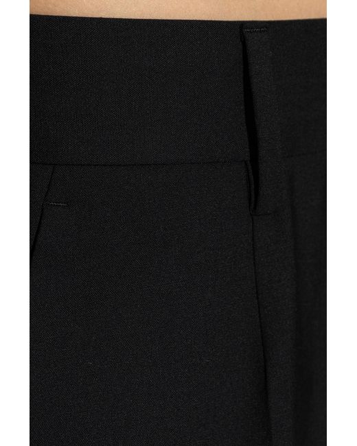 DSquared² Black Wool Trousers for men