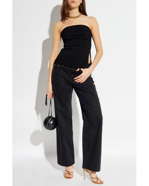 Cult Gaia Black Top "Lou"