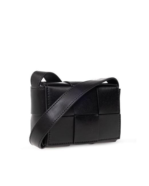 Bottega Veneta Black 'cassette Micro' Shoulder Bag, for men