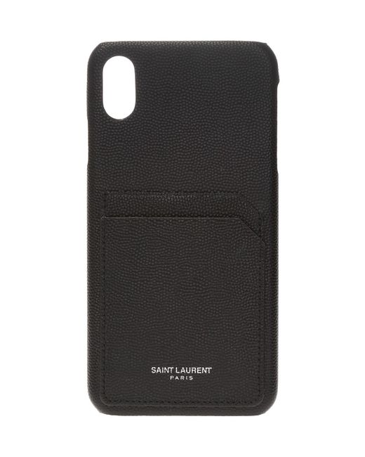 Saint Laurent Black Iphone Xs Max Case