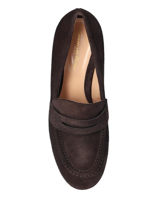 Gianvito Rossi Black Platform Shoes