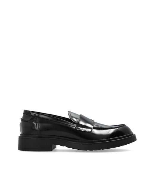 Agl Attilio Giusti Leombruni Black 'Loren' Loafers