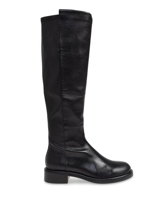 Stuart Weitzman Black "Gisele" Boots