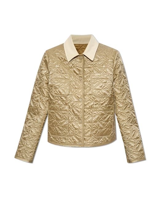 Moncler Natural 'Varede' Quilted Jacket