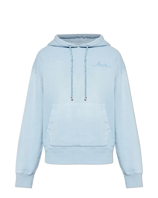 Amiri Blue Hoodie for men