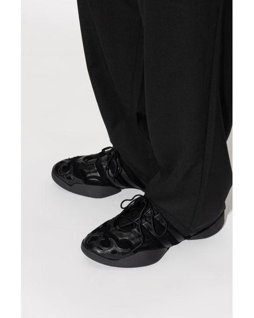 Y-3 Black 'Regu 2002' Sports Shoes