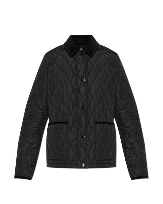 Burberry Black Insulated Quilted Jacket