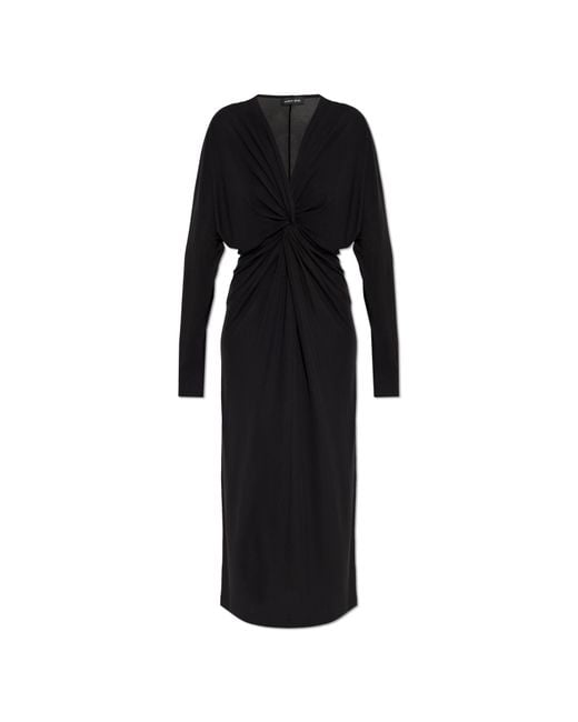 Anine Bing Black Dress 'Mathilde'