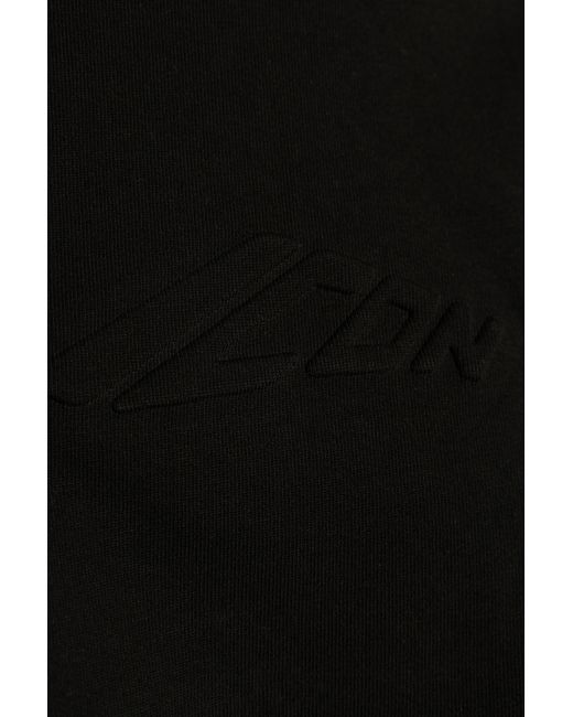 DSquared² Black Short Loose-Fitting T-Shirt