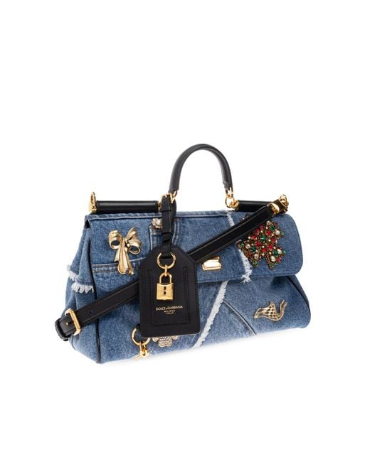 Dolce & Gabbana Black Handbag 'sicily Large',
