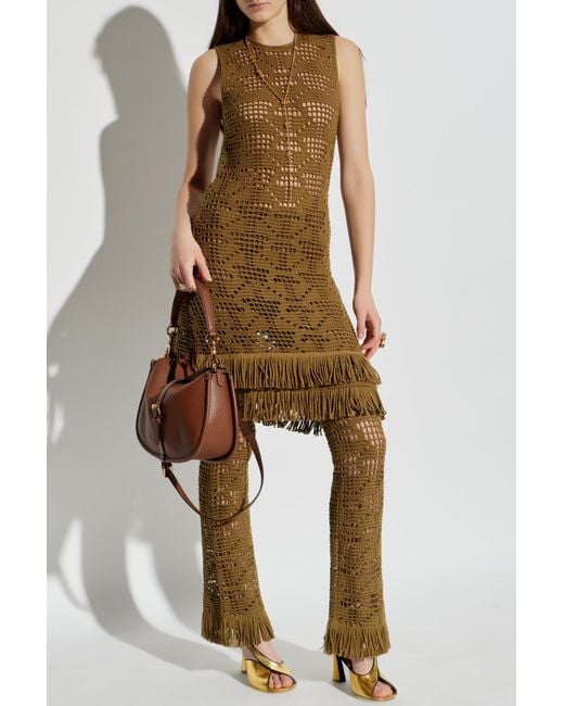 Etro Natural Knitted Dress