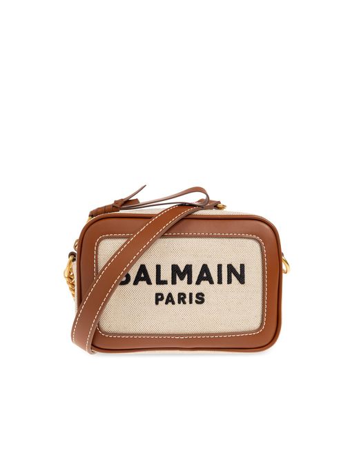 Balmain Brown 'b-army' Shoulder Bag,