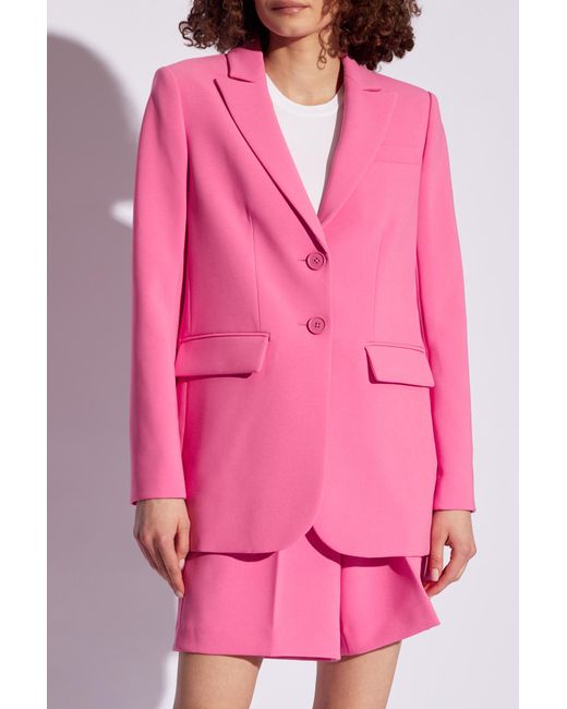 Kate Spade Pink Oversized Blazer