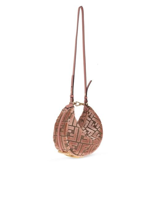 Fendi Black Shoulder Bag 'Graphy Mini'